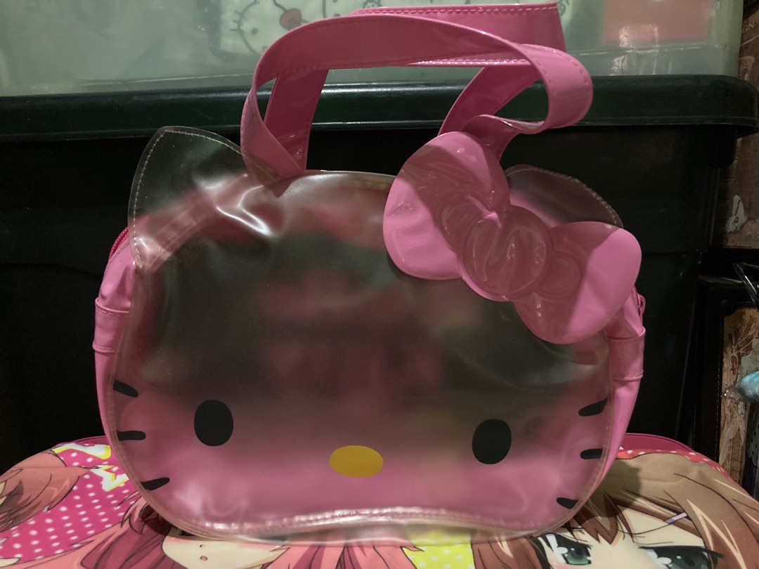 Hello Kitty Transparent Bag Women s Fashion Bags Wallets