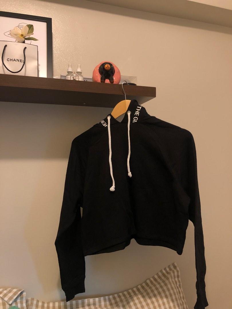 H&m divided cropped hoodie Clearance