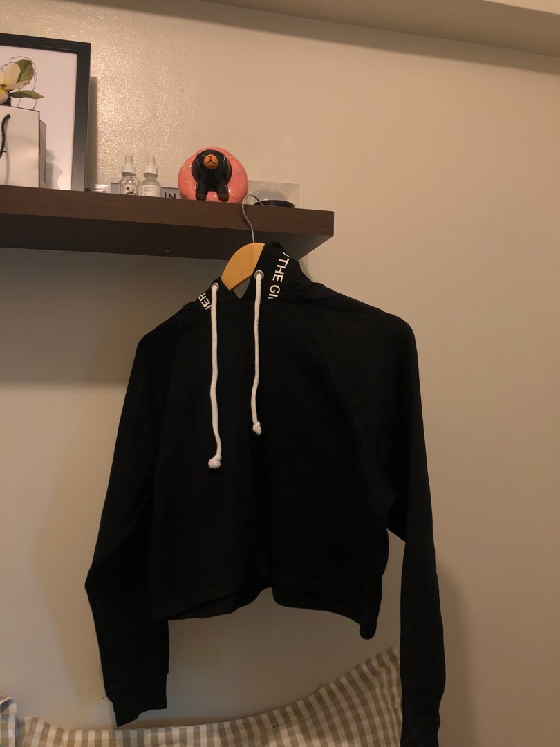 H&M divided cropped hoodie, Women's Fashion, Coats, Jackets and