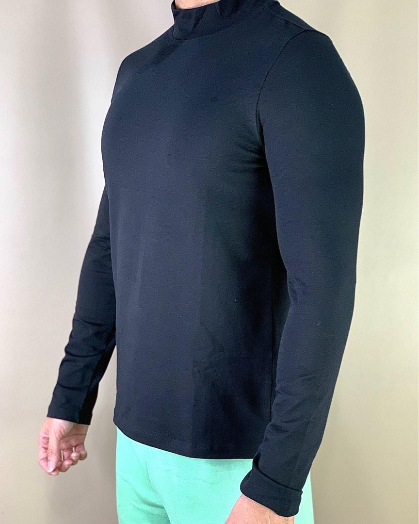 H M Men Turtle Neck Atasan Pria Size M Original Fesyen Pria