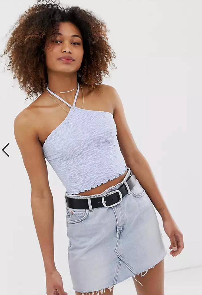 Bandeau top hollister hot sale