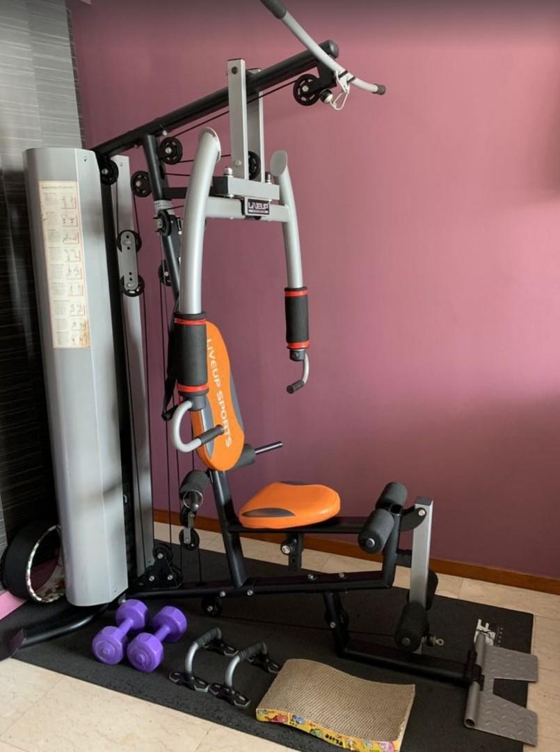 Home Gym Set Sports Equipment Exercise Fitness Cardio