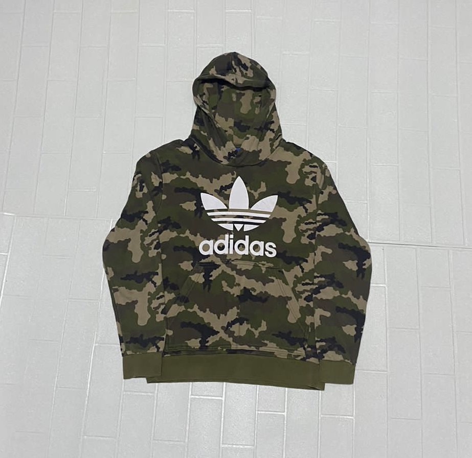 hoodie adidas trefoil camo