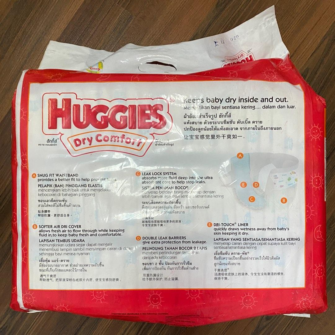 HUGGIES Dry Comfort Diapers, Babies & Kids, Bathing & Changing, Diapers
