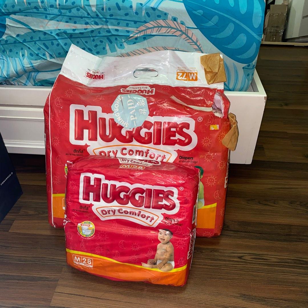 HUGGIES Dry Comfort Diapers, Babies & Kids, Bathing & Changing, Diapers