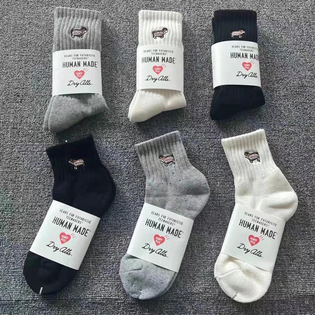 購物 human made 襪 現貨 HUMAN MADE PILE SOCKS 紫色愛心襪子長襪