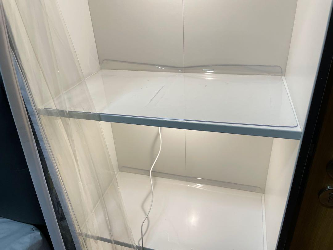 ikea display with lights and curtain, Furniture & Home Living