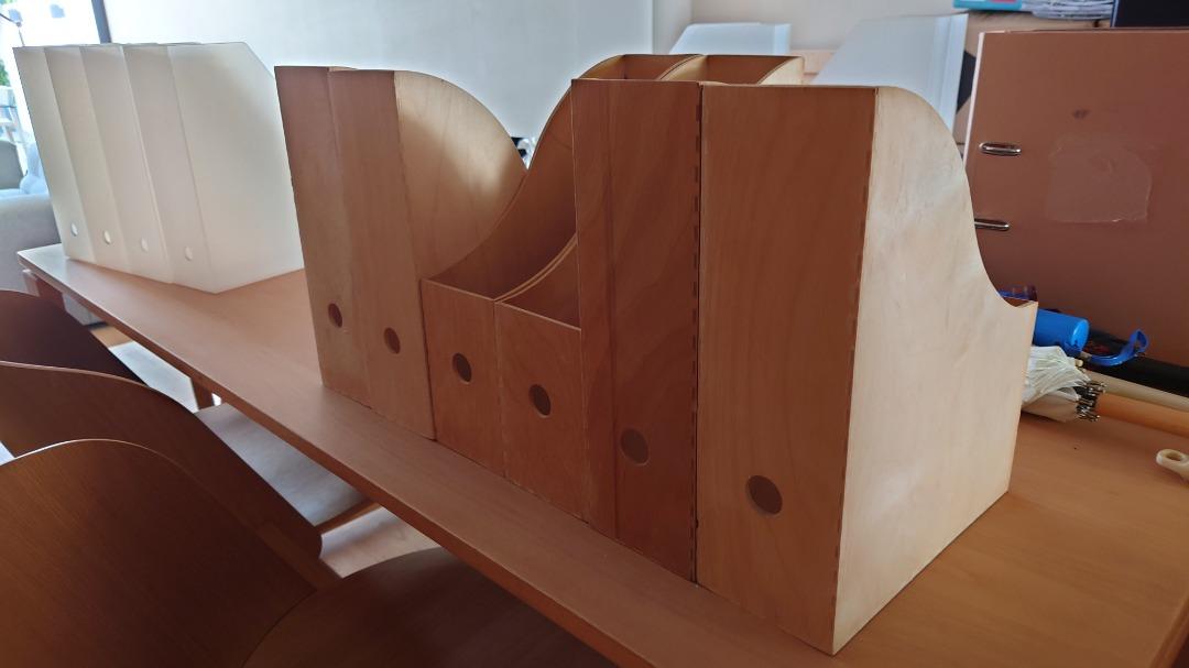 Ikea Knuff Magazine holder x 6, 傢俬＆家居, 其他, 家居改善及收納用品 Carousell
