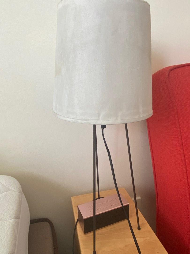 Ikea Lamp and side table, Furniture & Home Living, Furniture, Other