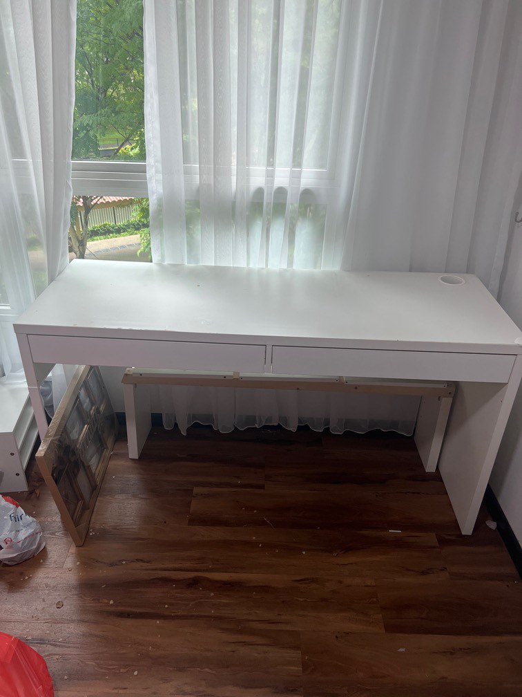 Ikea Work from home desk, Furniture & Home Living, Furniture, Tables