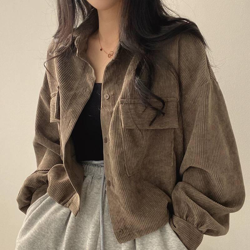 INSTOCK Minimalist basic plain coffee cardigan jacket sweater outerwear overall office wear ol work attire school casual outfit Women s Fashion Coats Jackets and Outerwear on Carousell