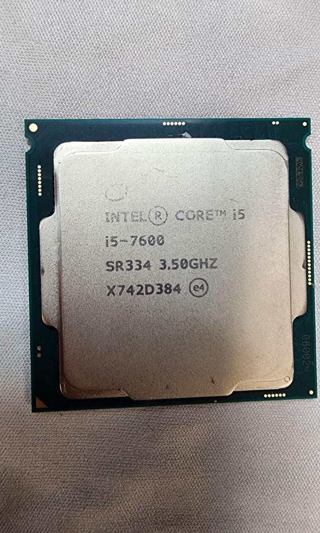 Intel Core i5 7600 (3.5GHZ), Computers & Tech, Parts & Accessories ...