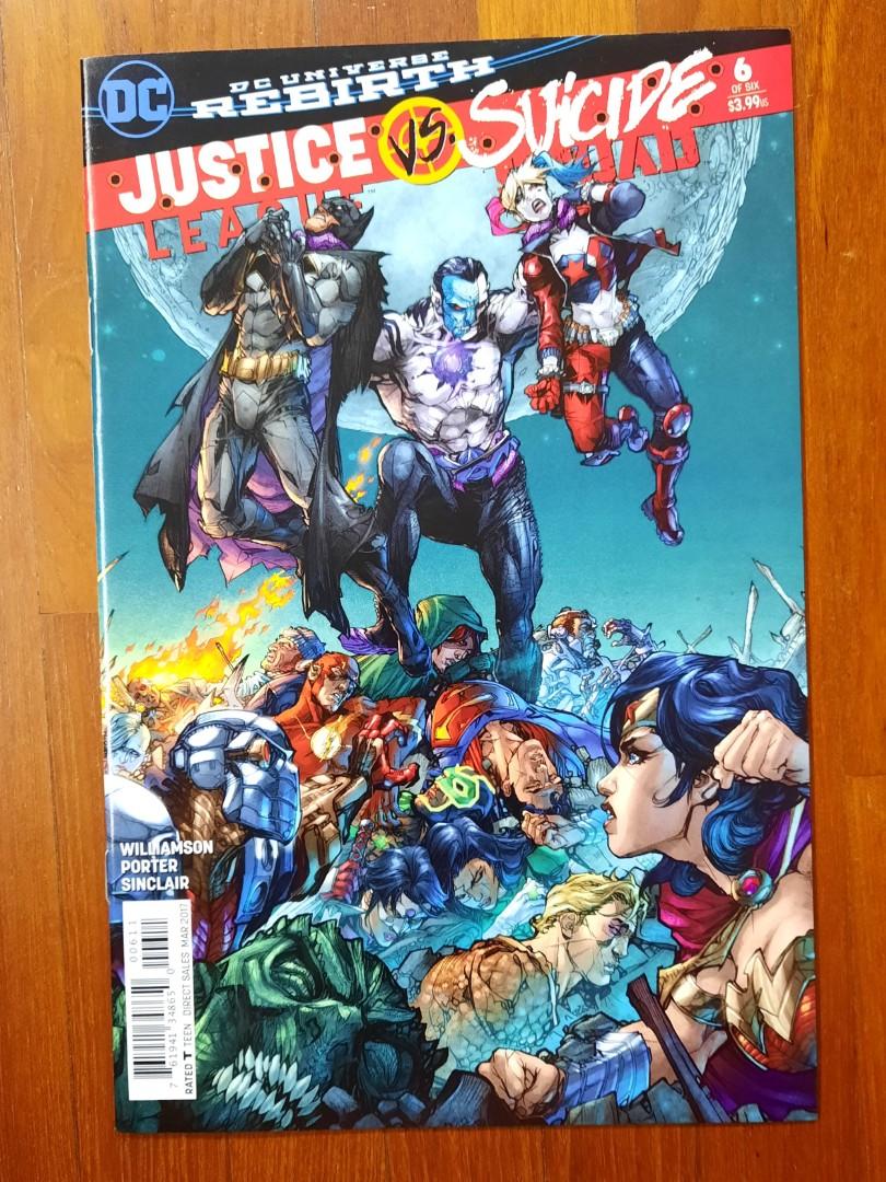 Justice League vs Suicide Squad Vol 1 #1 - 6 (2017 complete 6-issue ...