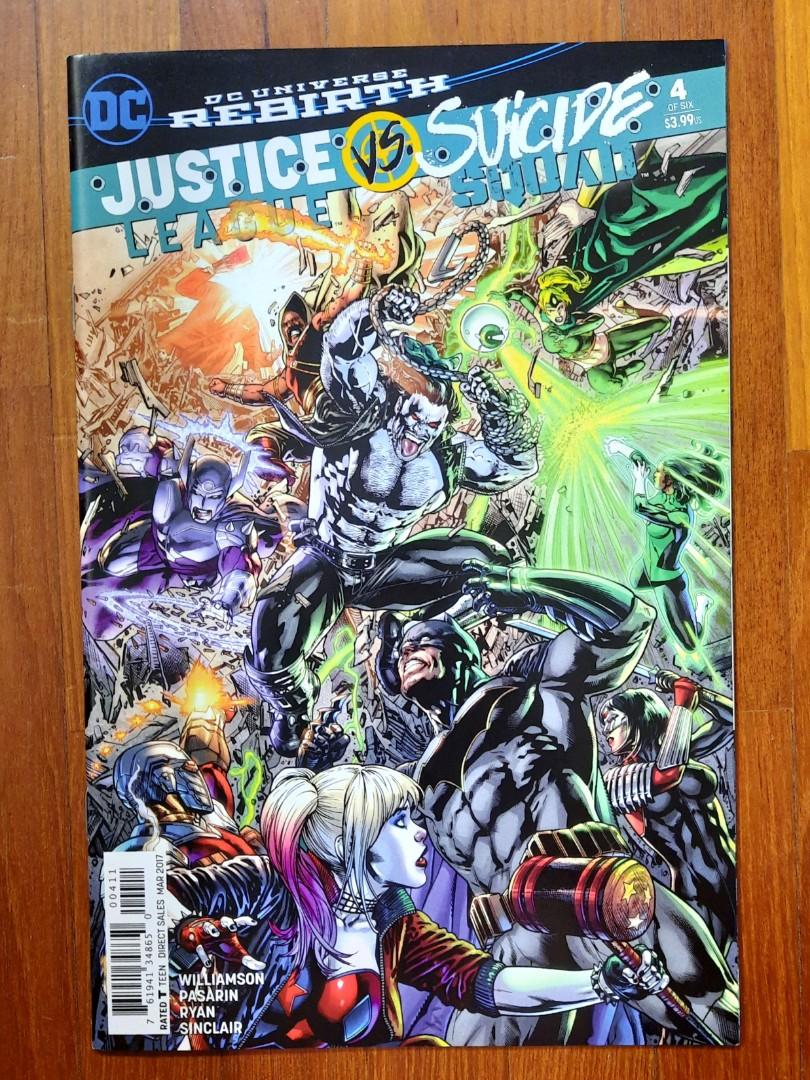 Justice League vs Suicide Squad Vol 1 #1 - 6 (2017 complete 6-issue ...