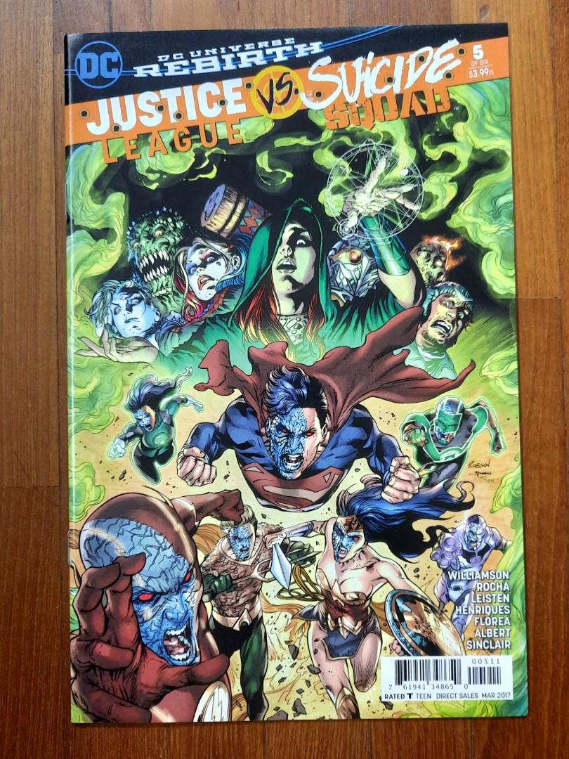 Justice League vs Suicide Squad Vol 1 #1 - 6 (2017 complete 6-issue ...