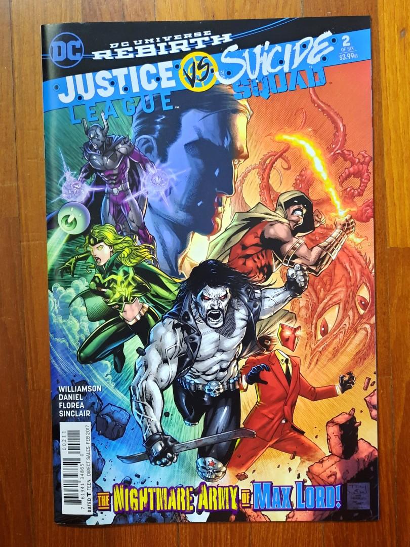 Justice League vs Suicide Squad Vol 1 #1 - 6 (2017 complete 6-issue ...