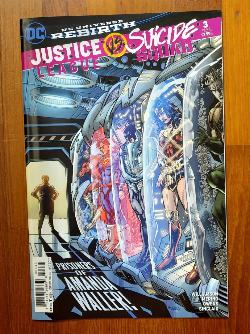Justice League vs Suicide Squad Vol 1 #1 - 6 (2017 complete 6-issue ...