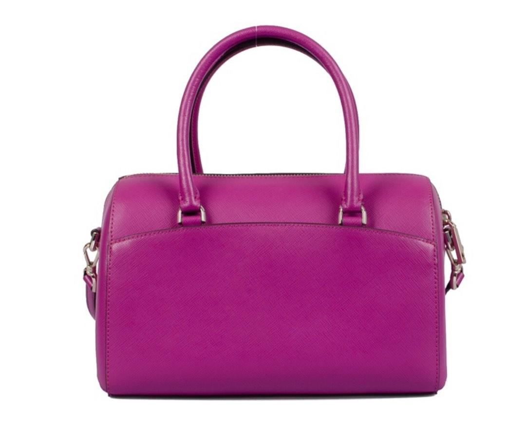 KATE SPADE Devyn Bajarose Duffle Crossbody Bag, Luxury, Bags & Wallets