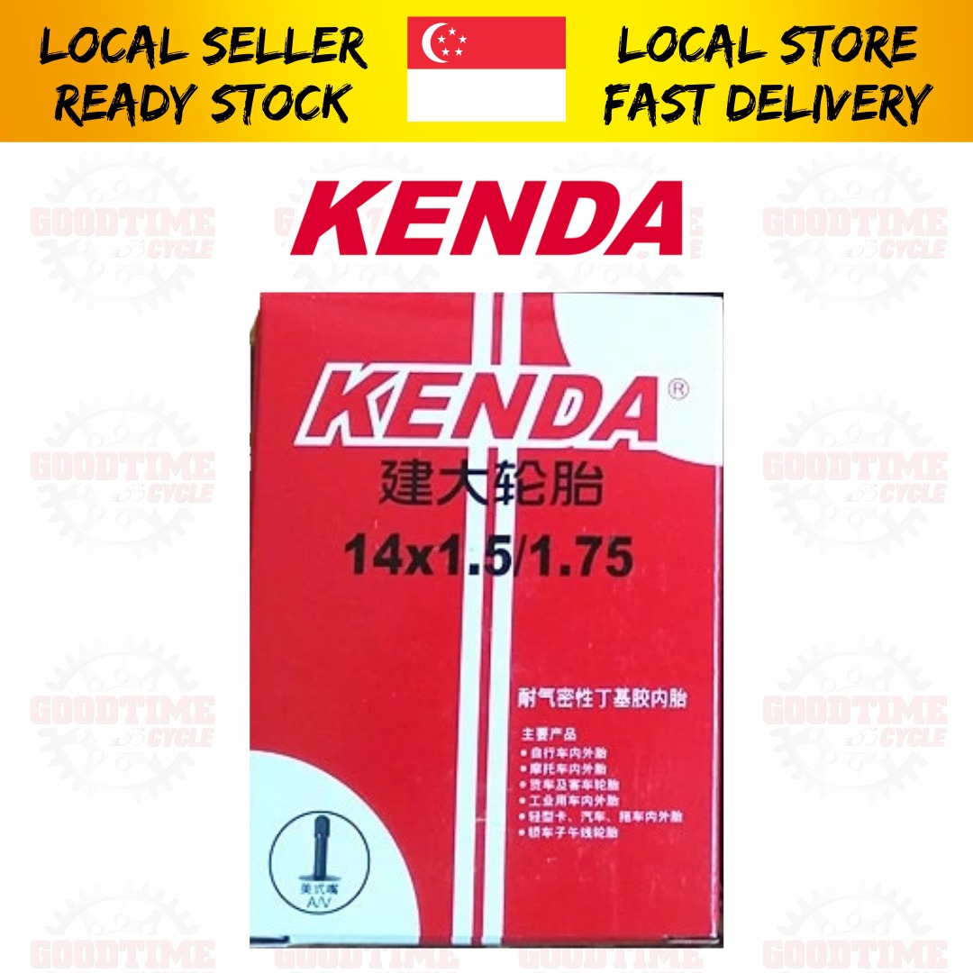 Kenda Schrader Valve Inner Tube - 14x1.75-2.125 - De Ver Cycles