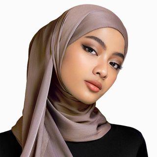 Lafiye pashmina premium texture silk scarf bukan pashmina instant buttonscarves kerudung lafiye