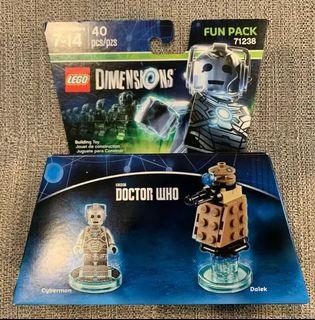 LEGO Doctor Who Cyberman Dalek Fun Pack Set 71238