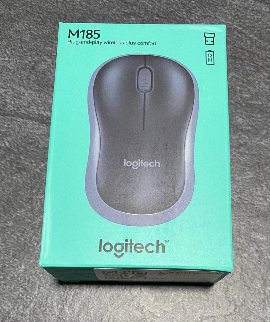 Logitech Wireless Mouse M185 logi, Computers & Tech, Parts ...