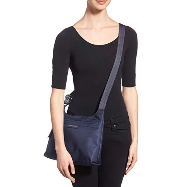 Women's Le Pliage Neo Flat Crossbody Bag Navy OS 