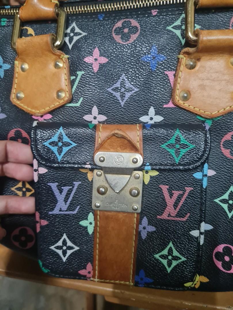 2019 Louis Vuitton Multicolor Speedy 30 Noir Review reveal comparison 