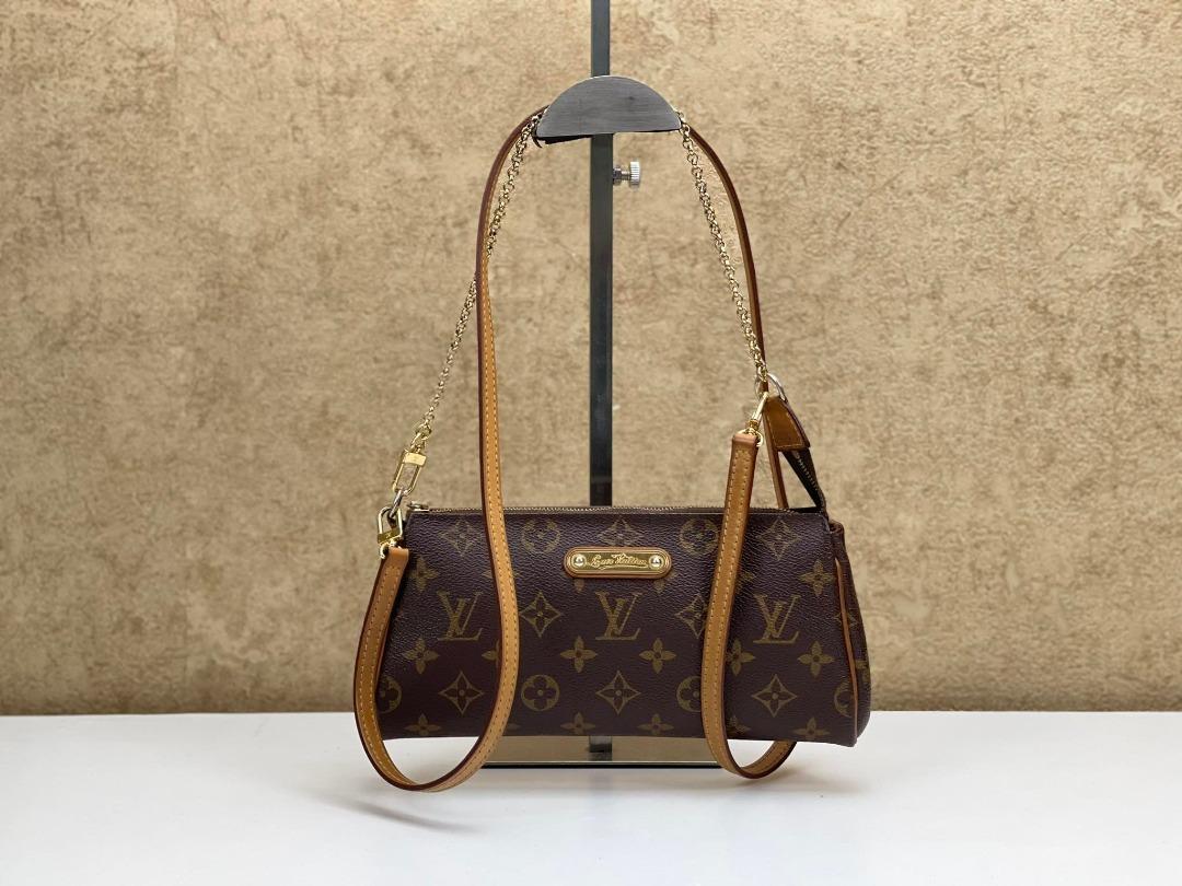 LOUIS VUITTON M95567 EVA CLUTCH, Luxury, Bags & Wallets on Carousell