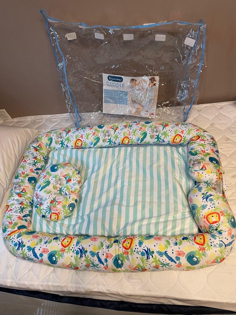 LUCKY BABY Cuddle Portable Baby CoPod Sleeping Mat (Jungle), Babies