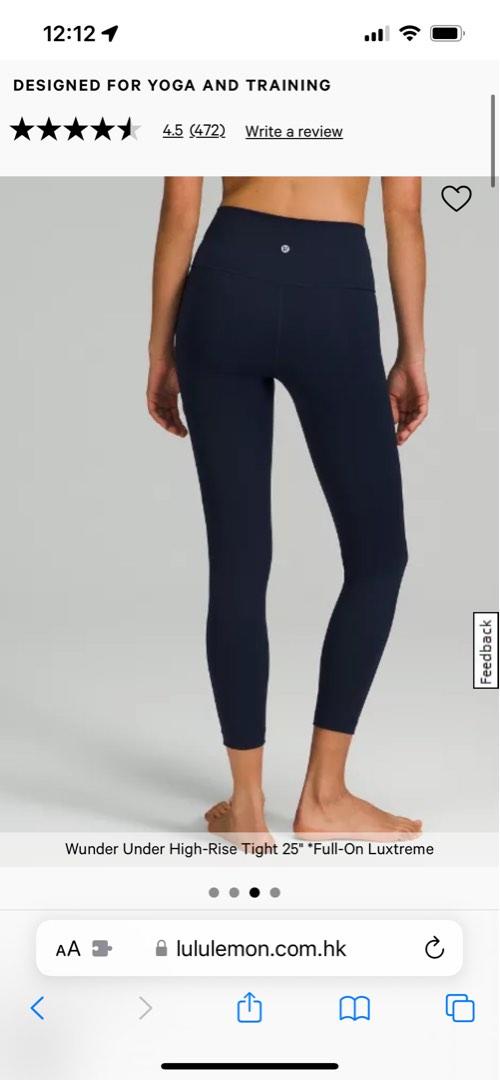 Navy blue lululemon leggings online