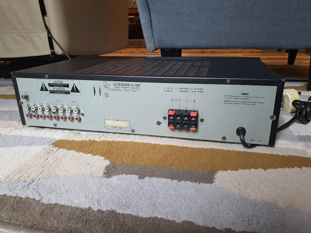 LUXMAN Integrated amp [Made in Japan], Audio, Soundbars, Speakers