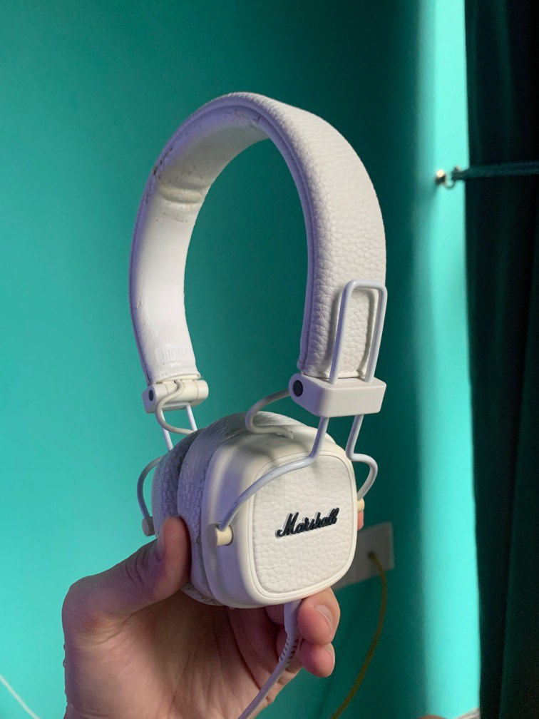 Marshall Major 3 Wired White, Audio, Headphones & Headsets on Carousell