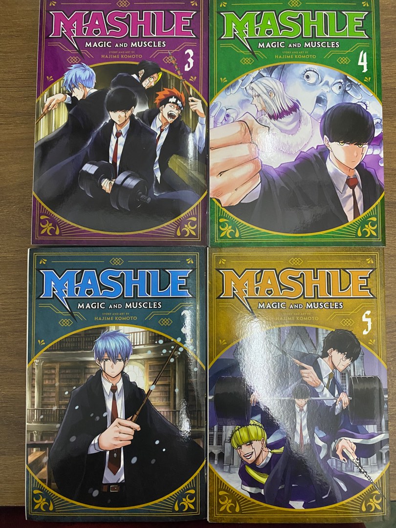 Mashle Magic And Muscles volume 1-9 ( English version )