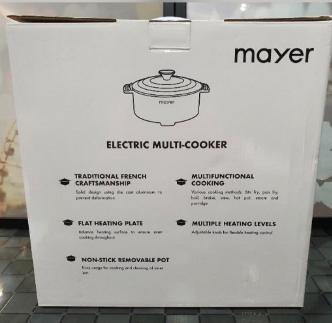 Mayer Electric Multi Cooker, TV & Home Appliances, Kitchen Appliances