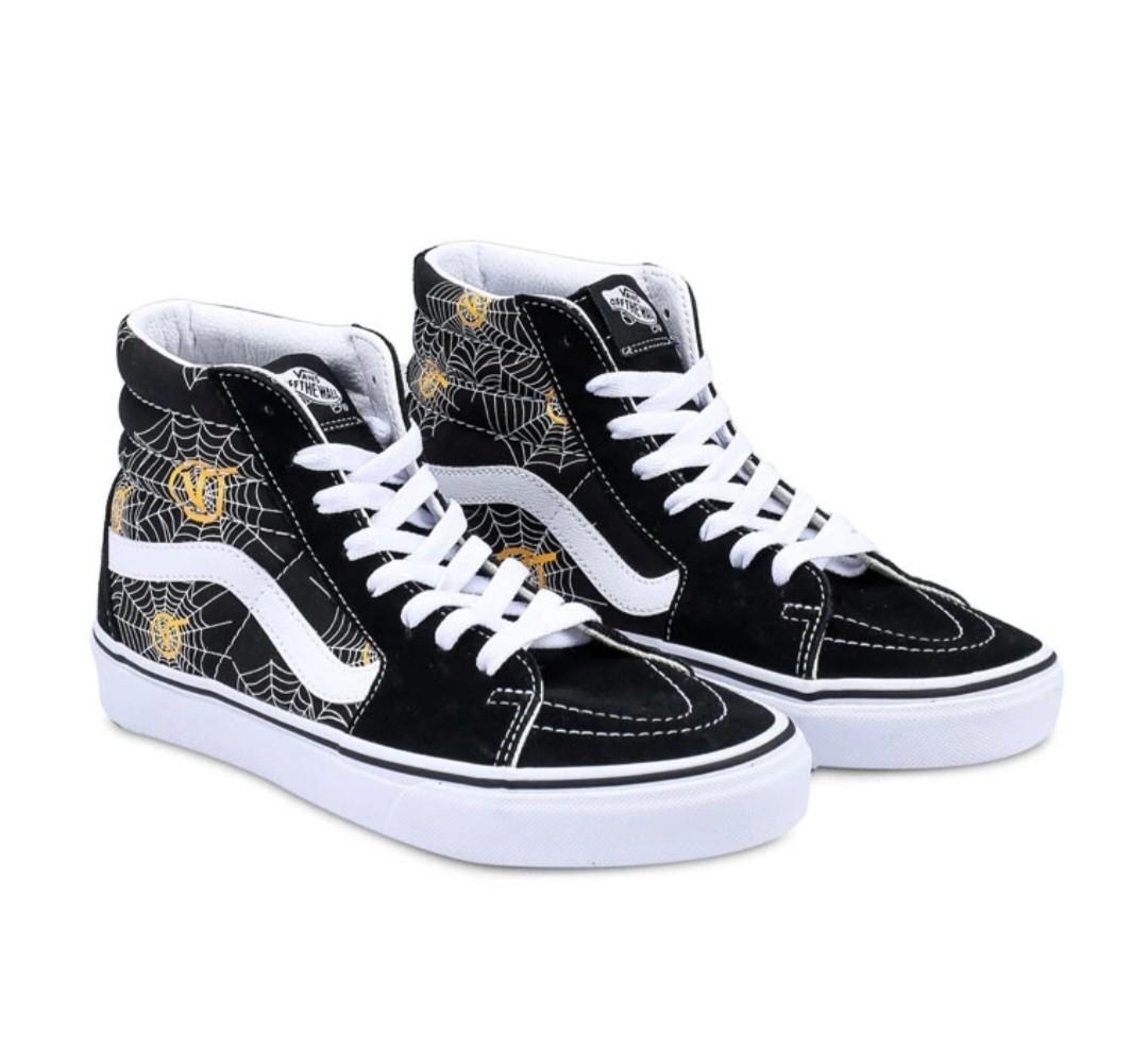 Mens gold vans hot sale