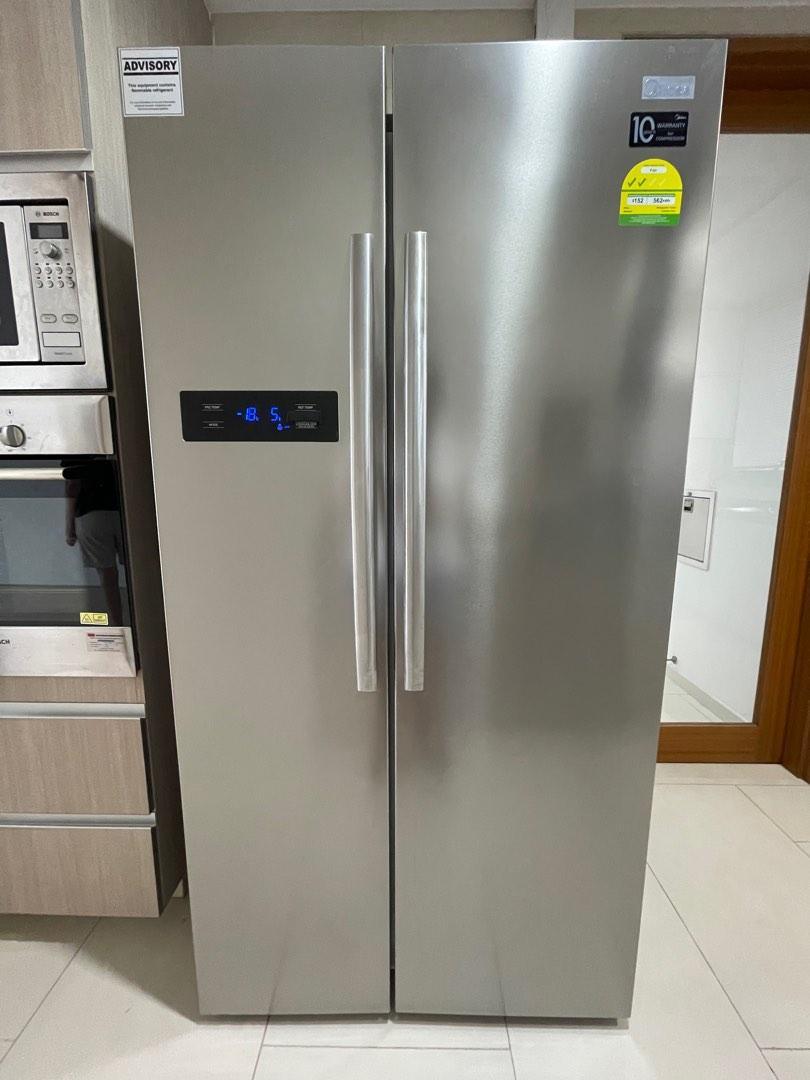 Midea side by side refrigerator, TV & Home Appliances, Kitchen ...