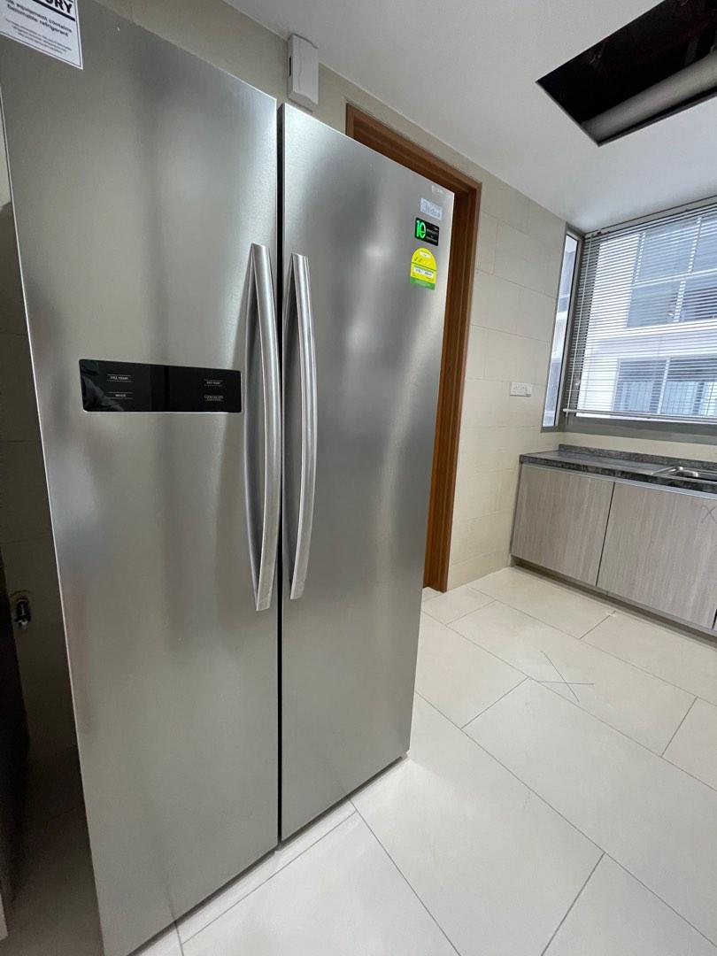 Midea side by side refrigerator, TV & Home Appliances, Kitchen