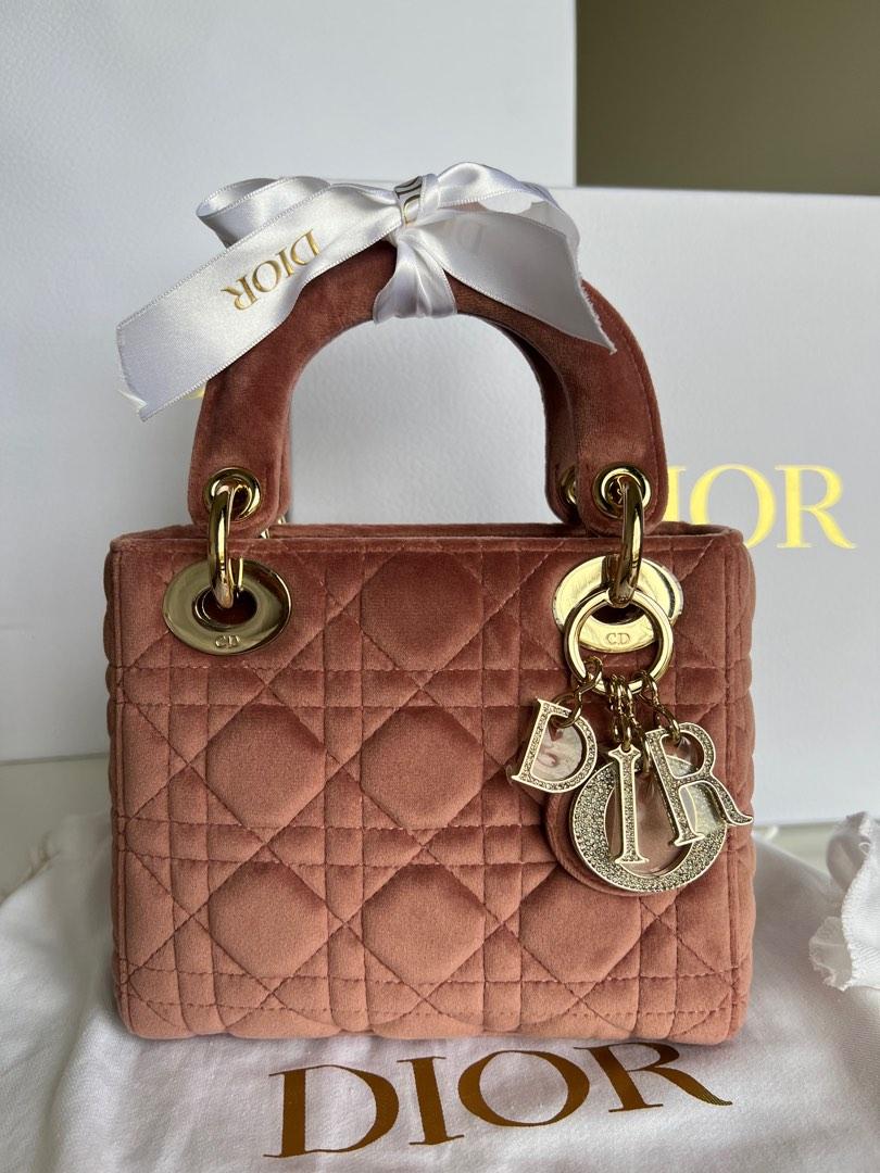 Lady dior velvet clearance