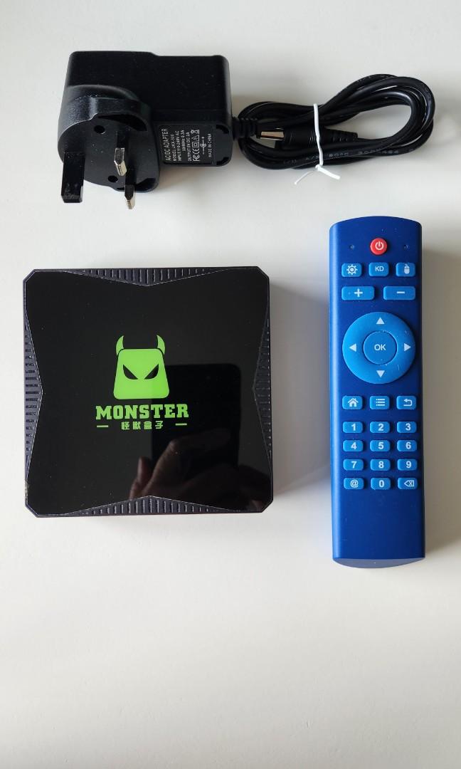 Monster Streaming TV Box - 64GB, 家庭電器, 電視& 其他娛樂, 串流