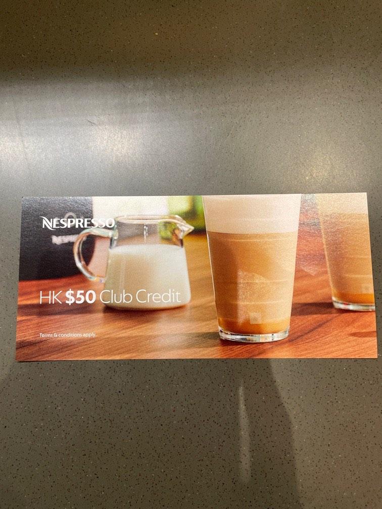 Nespresso voucher (coffee capsule), 門票＆禮券, 兌換券 Carousell