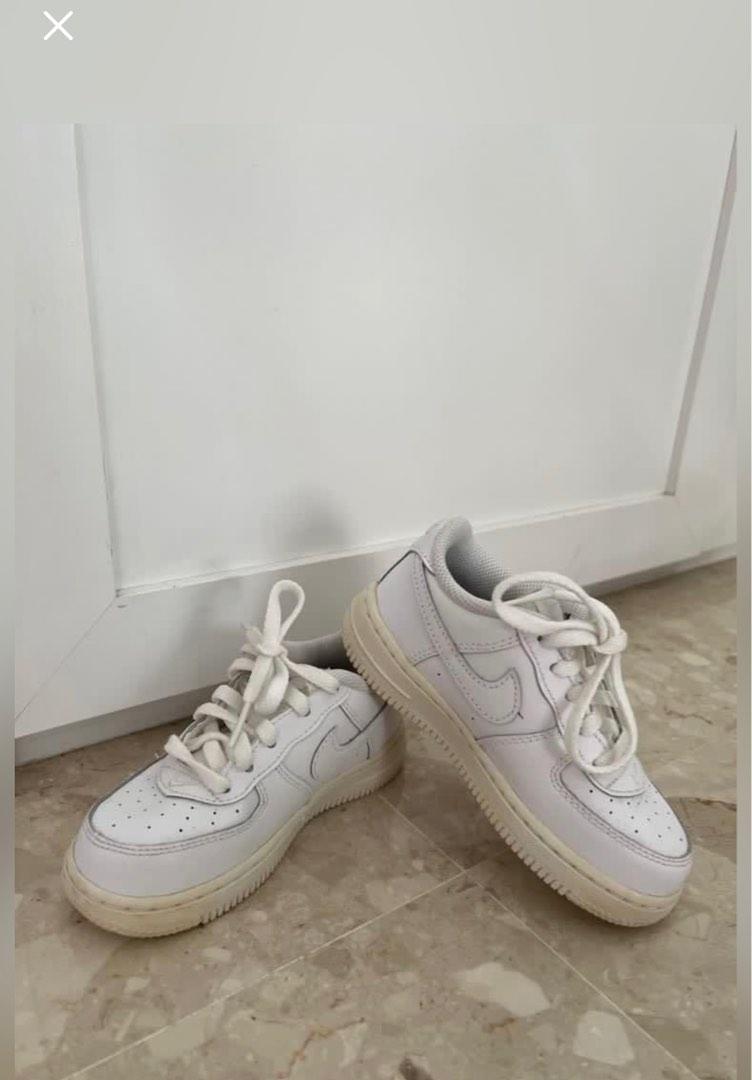Air force 1 white youth sales