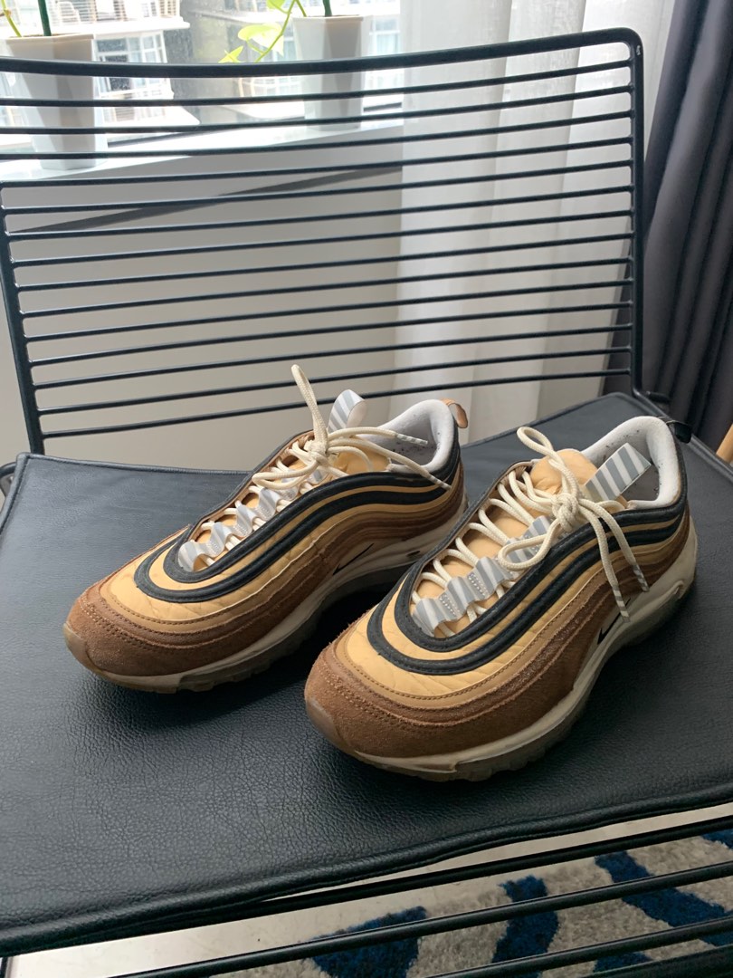 mens nike air max brown