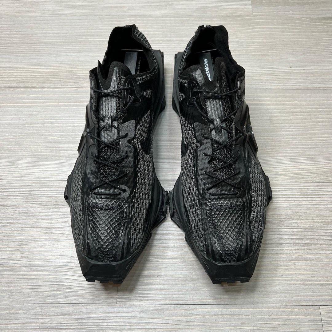 Nike x MMW Zoom 004 黑, 他的時尚, 鞋, 運動鞋在旋轉拍賣