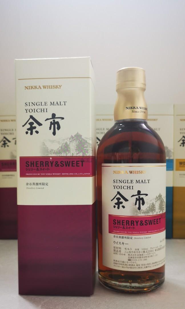 ニッカ　余市12年　sherry and sweet 500ml Nikka Yoichi Sherry & Sweet Single Malt Japanese Whisky