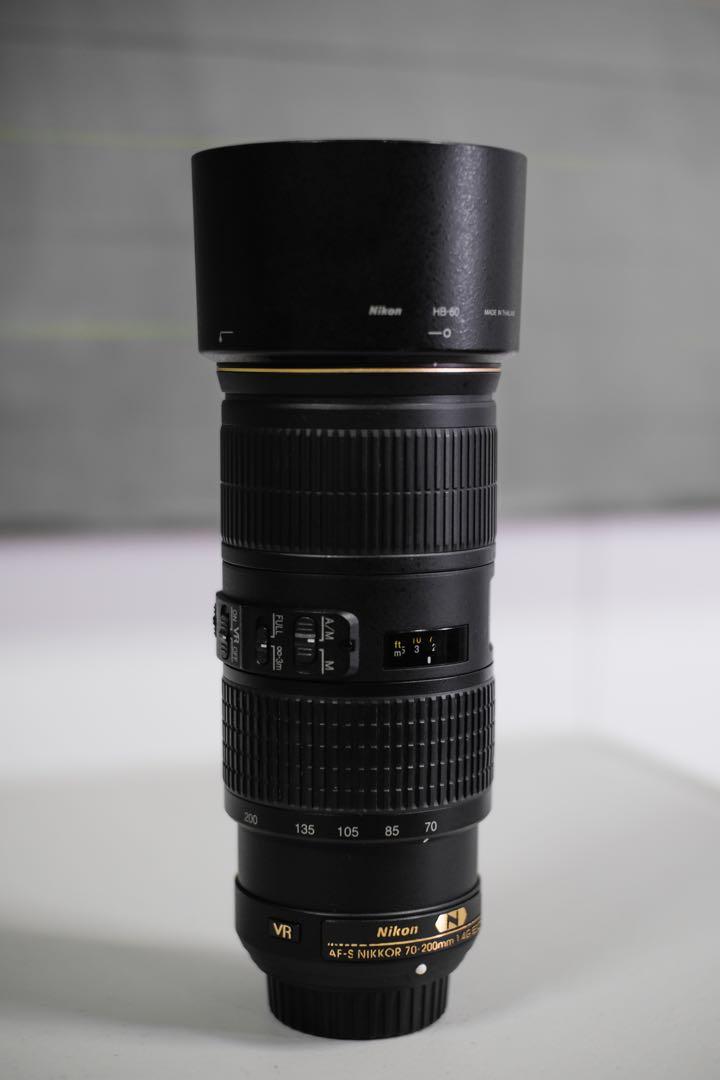 Nikon FX Lens 70200mm F4, Photography, Cameras on Carousell