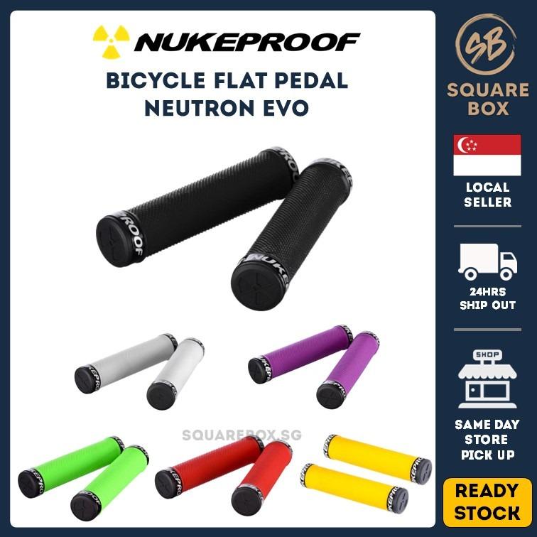 Nukeproof neutron knurled lock on grip outlet