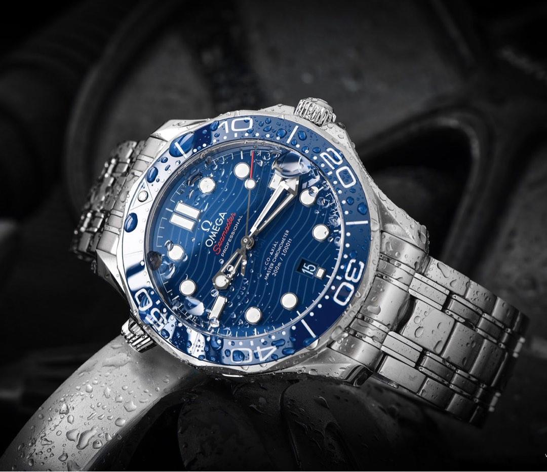 Seamaster diver 300m best sale blue