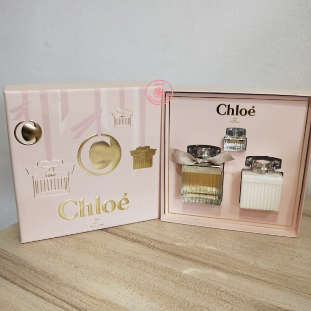 Chloe perfume and body lotion set hotsell