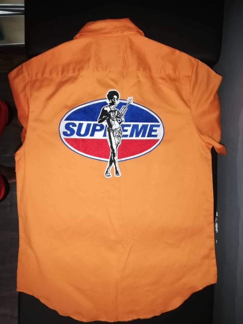 Supreme hysteric glamour work shirt deals